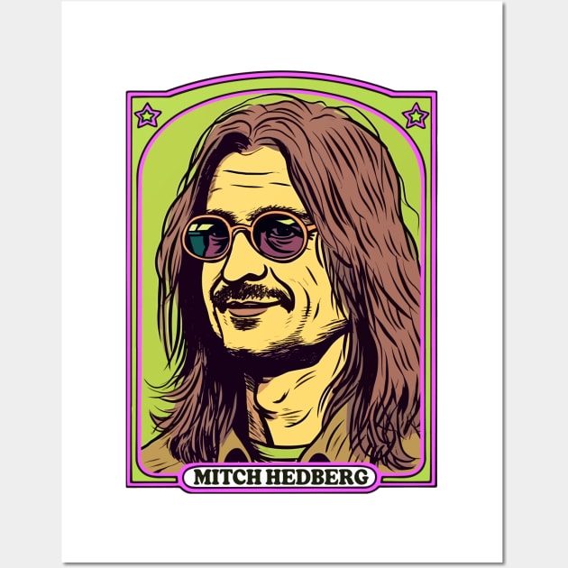 Mitch Hedberg - Fan Illustration Design Wall Art by DankFutura